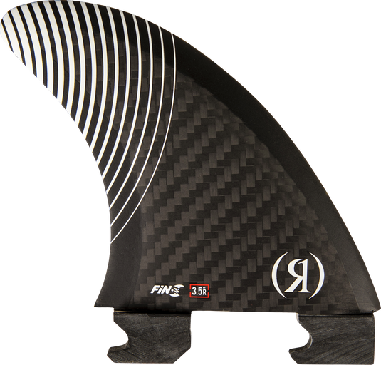 3.5 in. - Floating Button - Pivot - Right Surf Fin - Carbon - 2026