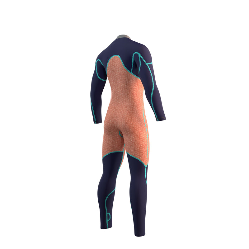 Load image into Gallery viewer, Majestic Fullsuit 5/4mm Back Zip - Navy - 2024
