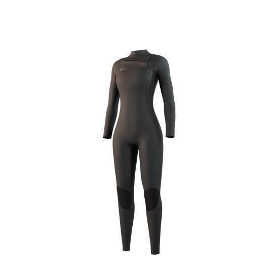 Evolve Fullsuit 4/3mm FrontZip Women - NATURAL FOAM - Black - 2026