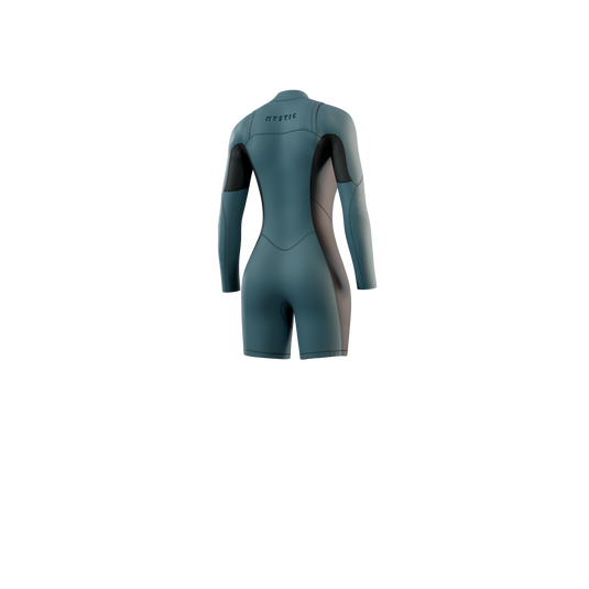 Haven Longarm Shorty 3/2mm Double Fzip Women - Teal - 2026