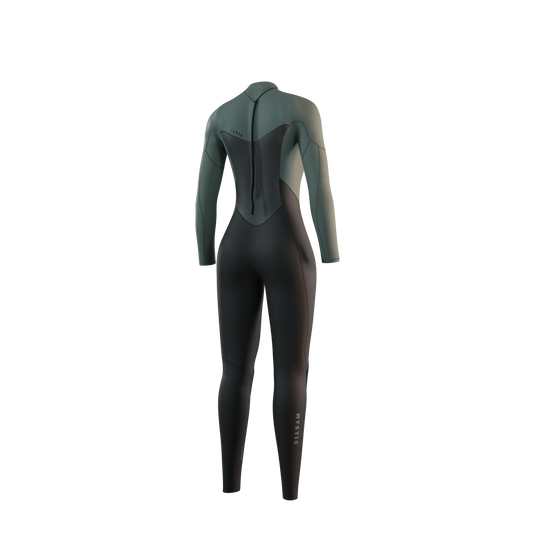 Star Fullsuit 3/2mm BackZip Women - Dark Olive - 2026