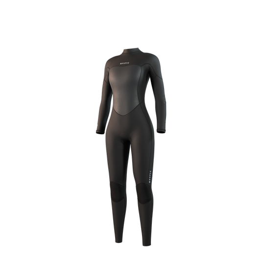 Brand Fullsuit 3/2mm BackZip Flatlock Women - Black - 2026
