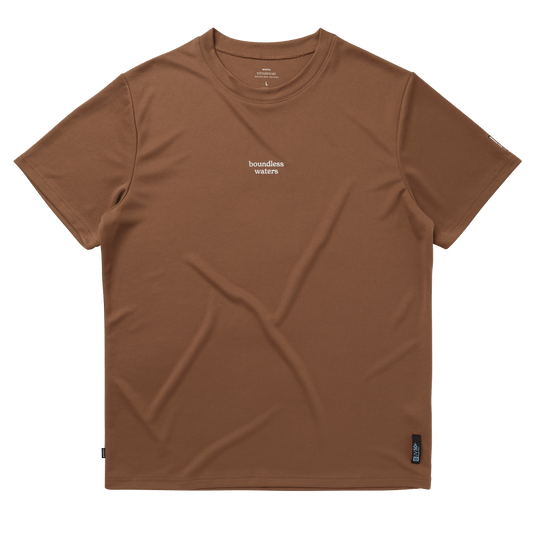 Tactic S/S Loosefit Quickdry - Brown - 2026