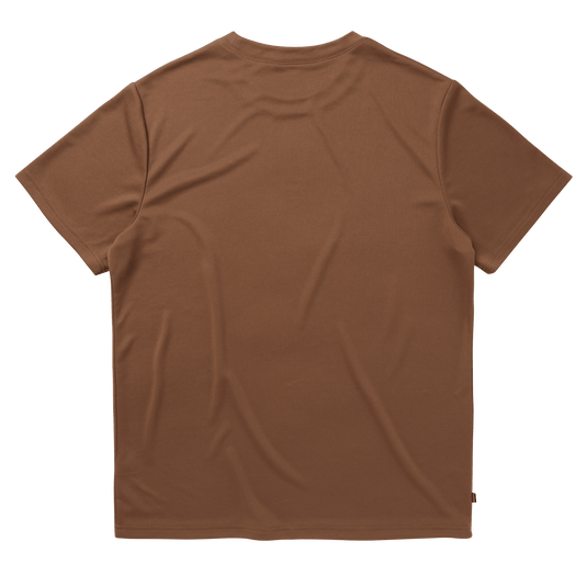 Tactic S/S Loosefit Quickdry - Brown - 2026