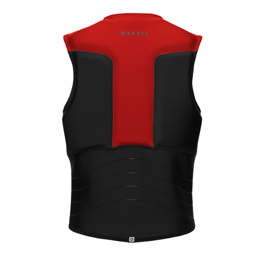 Block Impact Vest FrontZip - Red - 2026