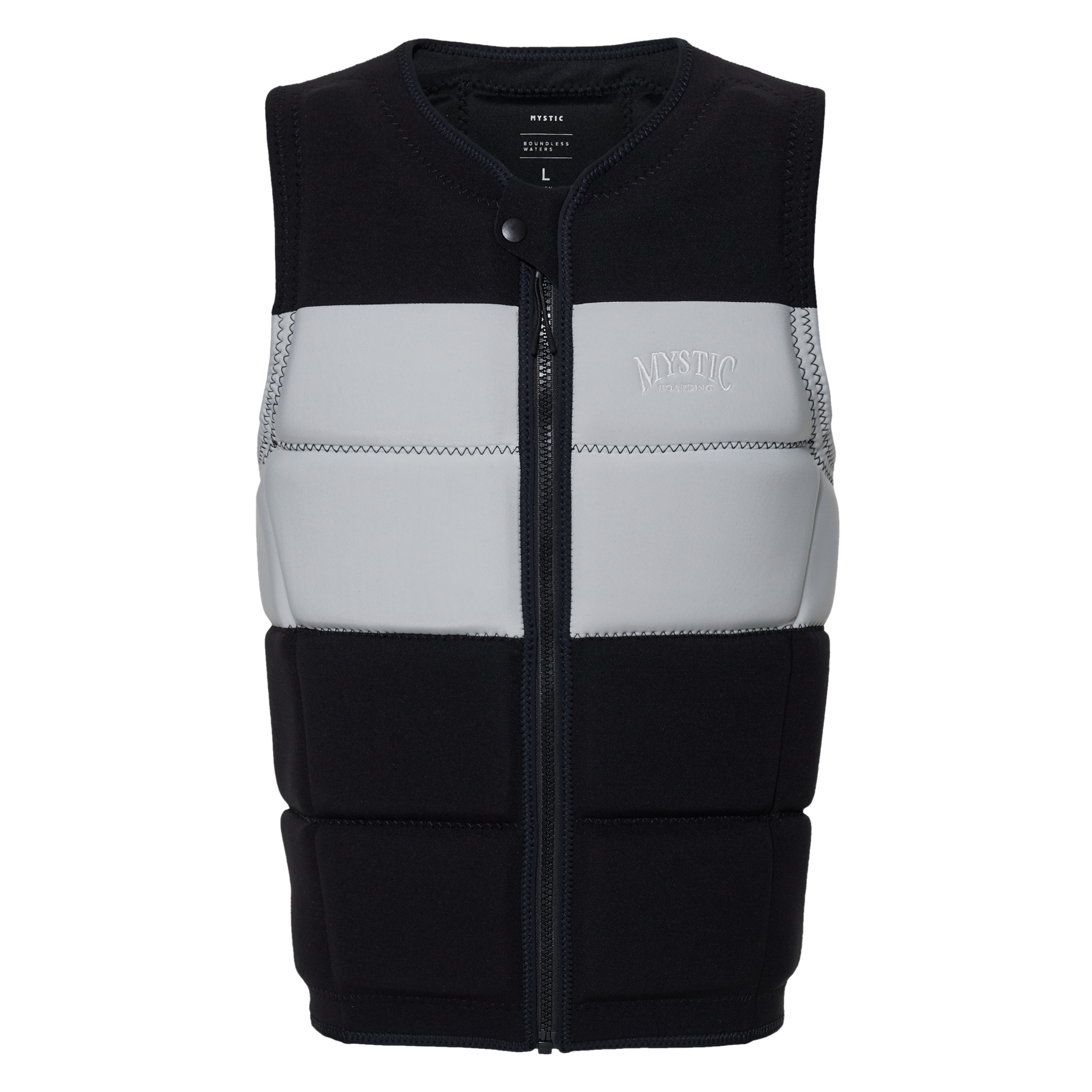 Mystic - Peacock Impact Vest Fzip Wake - Black / White - 2026