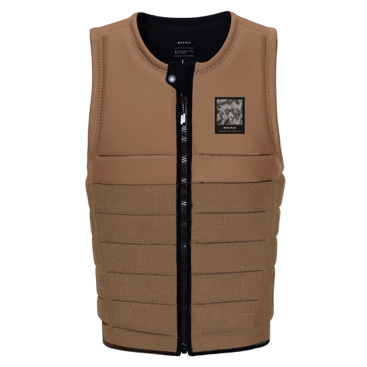 The Dom Impact Vest Fzip Wake - Slate Brown - 2026