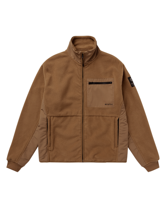 DTS Fleece Zip Thru Sweat - Slate Brown - 2026