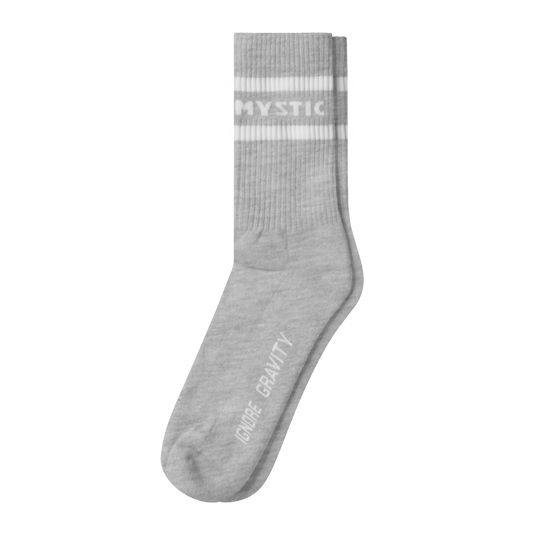 Brand Season Socks - Light Grey Melee - 2026