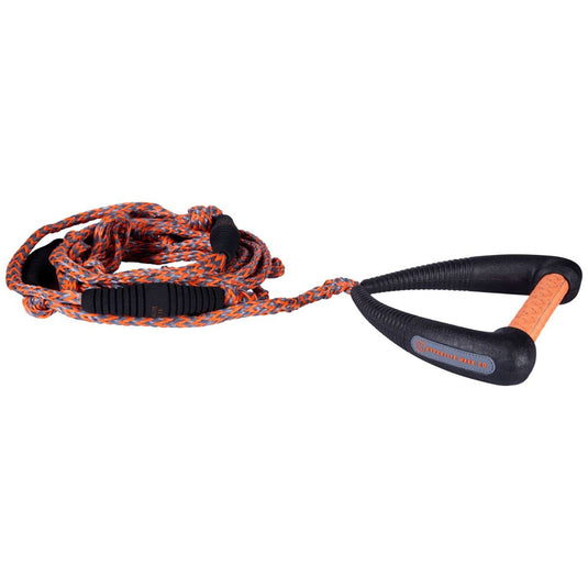 25ft Pro Surf Rope w/Handle - Orange - 2025