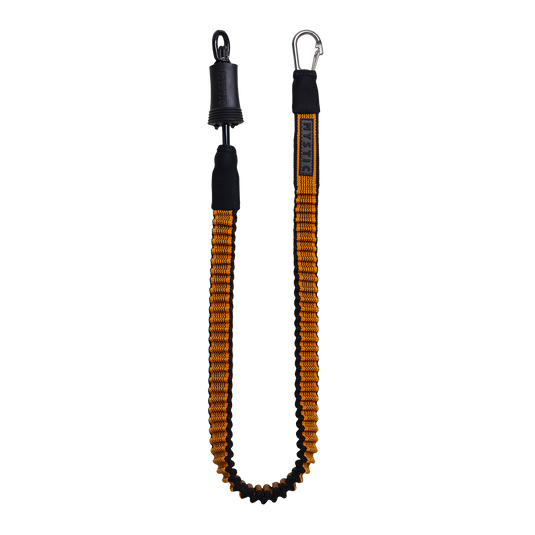 Kite Safety Leash Long - Black / Orange - 2026
