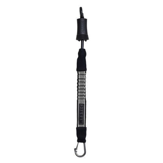 Kite Safety Leash Short - Black / White - 2026