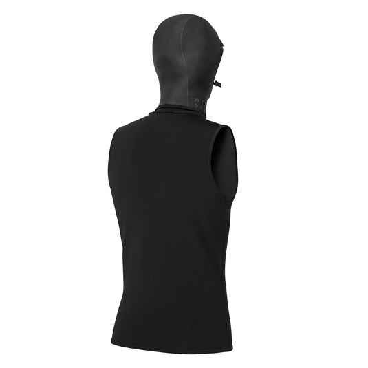 Neoprene Top w/Hood 3/2mm - Black - 2026