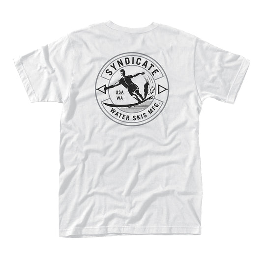 Syndicate Turn T-Shirt - White - 2024