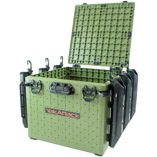 YakAttack - 16 in x16 in BlackPak Pro - Olive Green | Watersports World UK 1