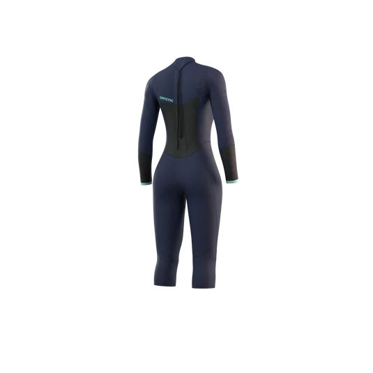 Load image into Gallery viewer, Womens Brand 3/2mm Longarm Shortleg Back Zip - Blue - 2024

