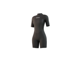 Womens Brand 3/2mm Shorty Back Zip - Black - 2024