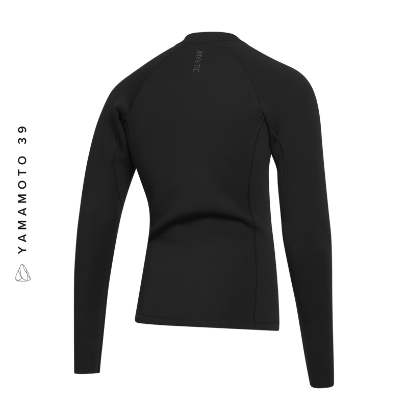Load image into Gallery viewer, Majestic Surf Jacket L/S 2mm Fzip - Black - 2024
