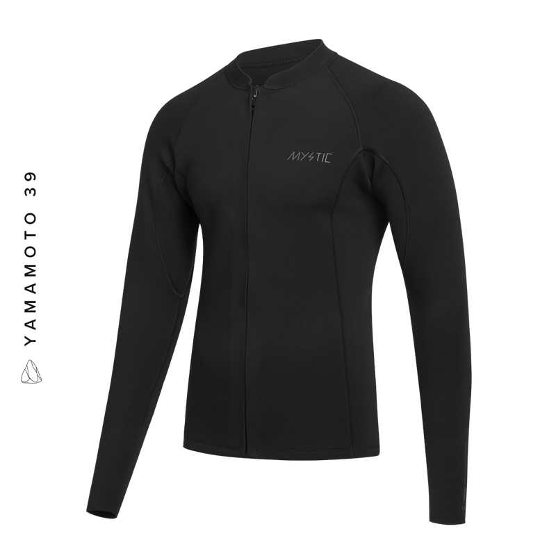 Load image into Gallery viewer, Majestic Surf Jacket L/S 2mm Fzip - Black - 2024
