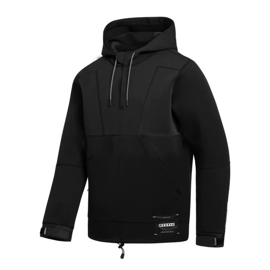 Fulmar Neoprene Hoodie 3/2mm - Black - 2024