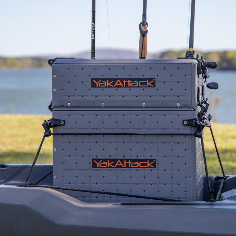 Load image into Gallery viewer, YakAttack - 16x16 ShortStak Upgrade Kit for BlackPak Pro Battleship Grey

