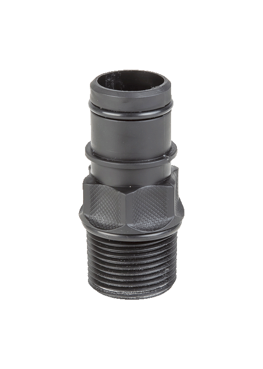 Eight.3 - 1 in. NPT Thread To 1 1/8 in. Flow-Rite Quick Connect Adaptor - 2027