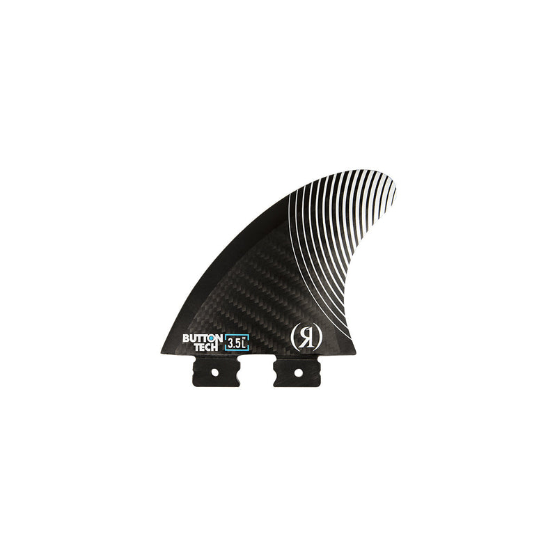 Load image into Gallery viewer, 3.5" - Floating Button - Blueprint - Left Surf - Carbon - 2026
