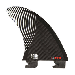 4" - Floating Fin-S 2.0 - Pivot - Left Surf Fin - Carbon - 2026