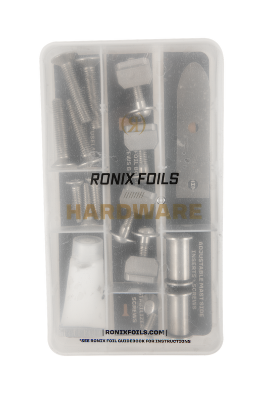 Complete Foil Kit Hardware With Case - Shadow Carbon Mast - 2026