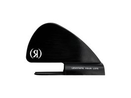 Alloy - Vertical Stabilizer - Black / White 26cm - 2026