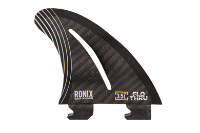 4.0 in. - Fin-S 2.0 - Flo Thru - Right Surf Fin - Carbon - 2025