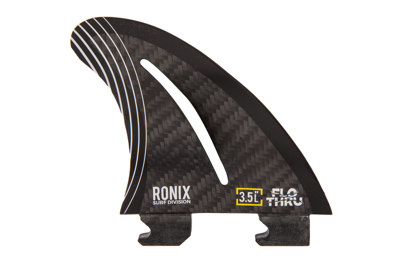 Load image into Gallery viewer, 4.0 in. - Fin-S 2.0 - Flo Thru - Right Surf Fin - Carbon - 2025
