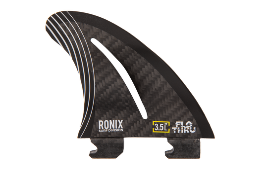 4.0 in. - Fin-S 2.0 - Flo Thru - Right Surf Fin - Carbon - 2025