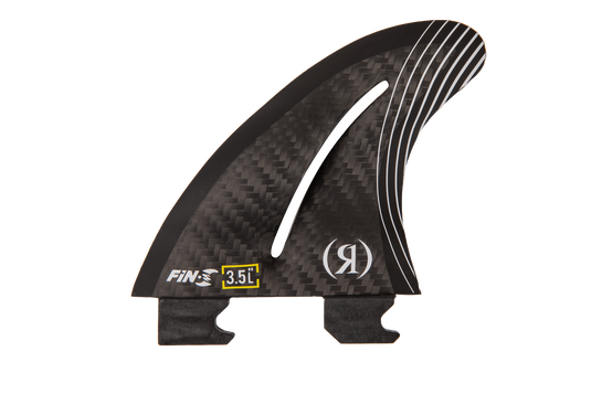 4.0 in. - Fin-S 2.0 - Flo Thru - Left Surf Fin - Carbon - 2025