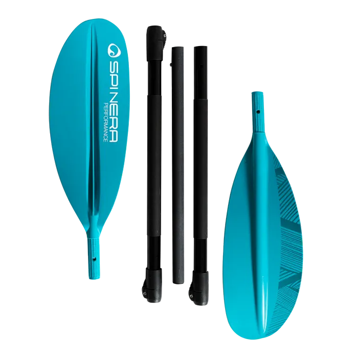 Load image into Gallery viewer, Performance Fibreglass Kayak Paddle - 5pc adj 240cm
