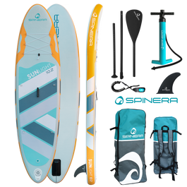 Sun Light iSUP ULT - w/ ALU Paddle, Leash, Pump & Bag - 10ft2