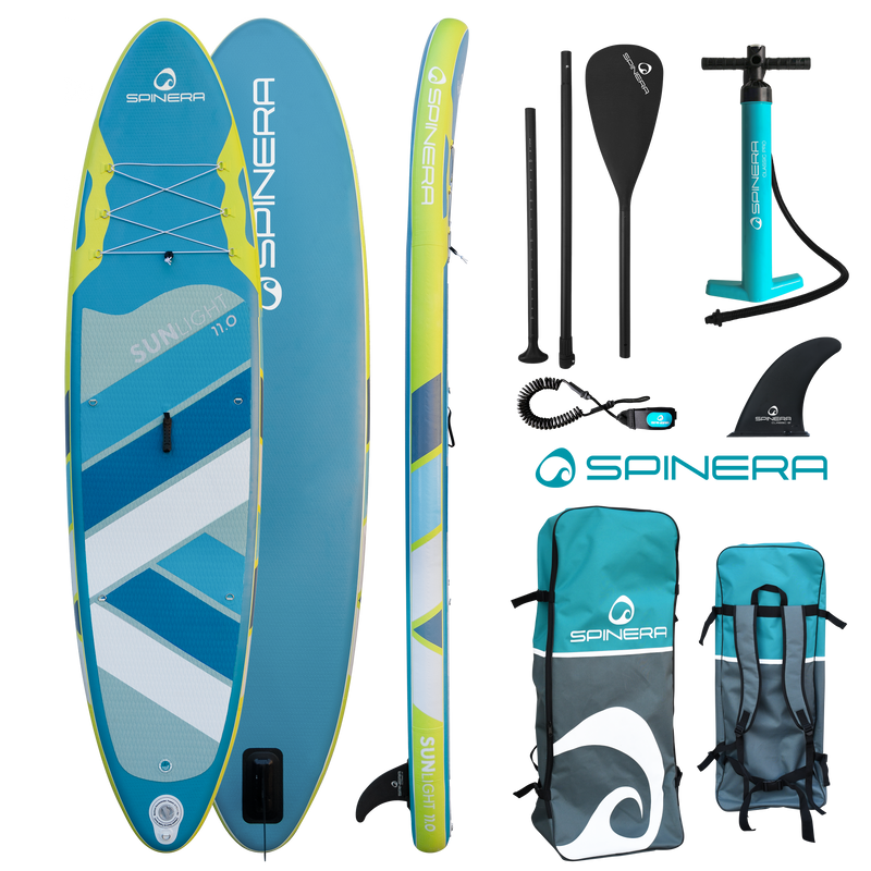 Load image into Gallery viewer, Sun Light iSUP ULT - w/ ALU Paddle, Leash, Pump &amp; Bag - 11ft0
