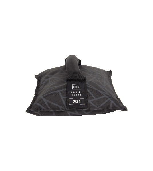 Eight.3 - Boost Sacs - 25lbs - Black / Silver - 2027