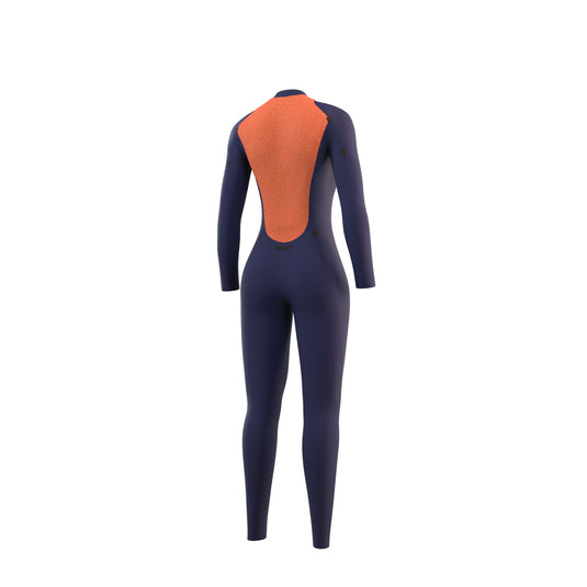 Womens Star 5/3mm Back Zip Wetsuit - Night Blue - 2024