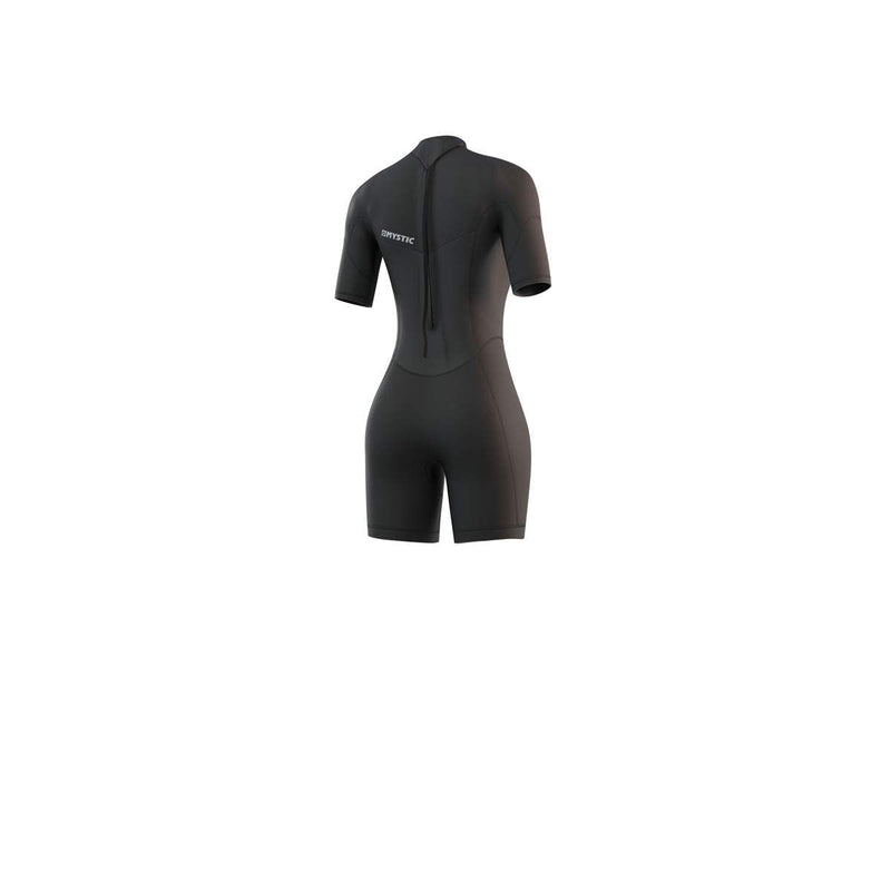 Load image into Gallery viewer, Womens Brand 3/2mm Shorty Back Zip - Black - 2024
