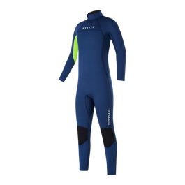 Star 3/2mm Fullsuit Back Zip Junior - Navy/Lime - 2025