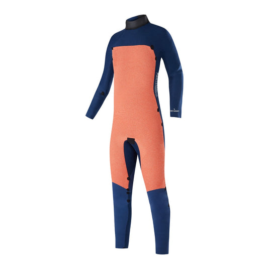 Star 3/2mm Fullsuit Back Zip Junior - Navy/Lime - 2024