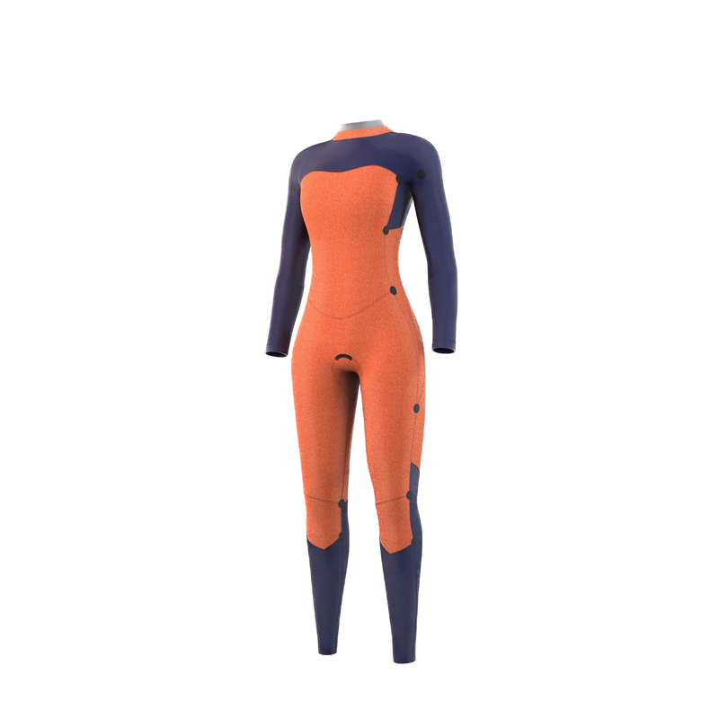 Load image into Gallery viewer, Dazzled Fullsuit 5/3mm Back Zip - Night Blue - 2024
