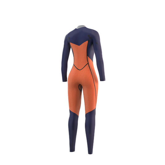 Dazzled Fullsuit 5/3mm Back Zip - Night Blue - 2024