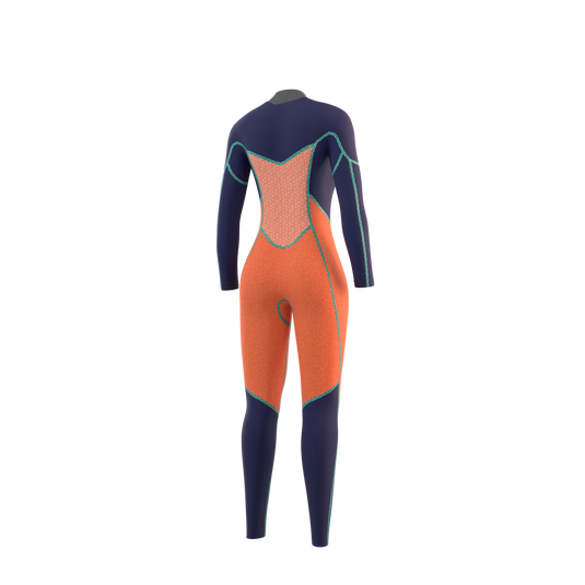 Jayde Fullsuit 3/2mm Double Front Zip - Navy - 2025