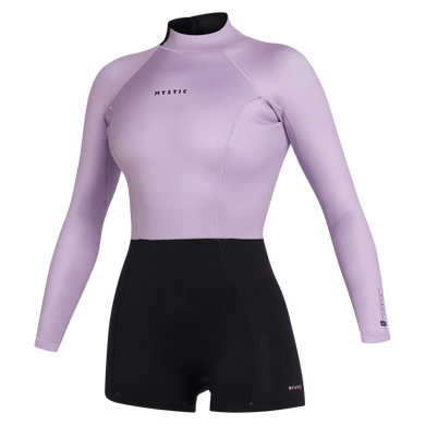 Lunar Longarm Shorty 2/2mm Bzip Women - Pink / Purple - 2025