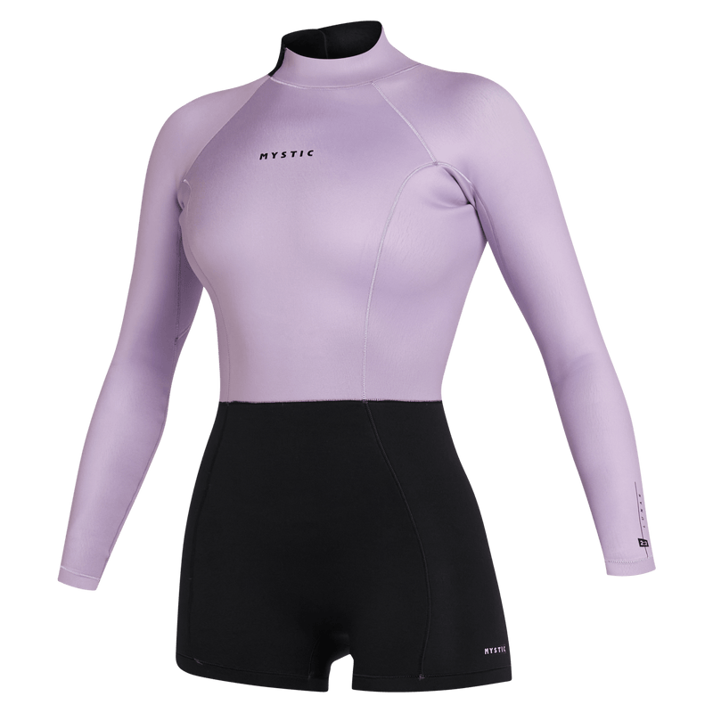 Load image into Gallery viewer, Lunar Longarm Shorty 2/2mm Bzip Women - Pink / Purple - 2025
