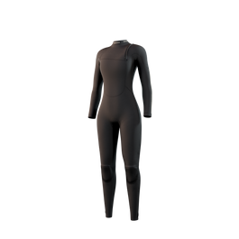 The One Fullsuit 4/3mm Zipfree Women - Black - 2024