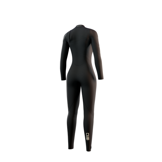 The One Fullsuit 4/3mm Zipfree Women - Black - 2024