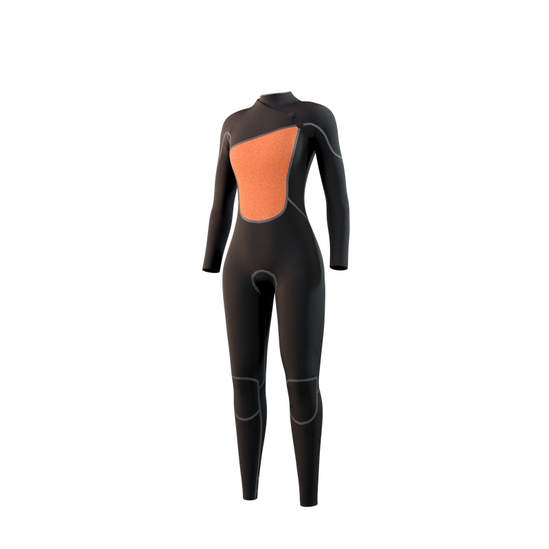 Load image into Gallery viewer, The One Fullsuit 4/3mm Zipfree Women - Black - 2024
